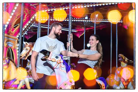 Ensaio em Carrossel. 
Curitiba - PR'