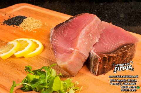 Fotografia de Gastronomia / Frutos do Mar / Salmão / Peixaria'