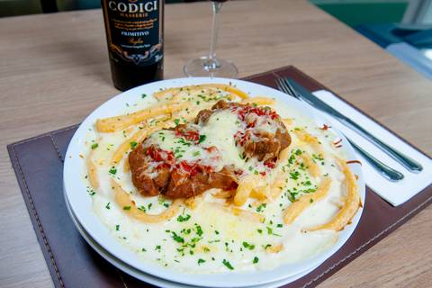 Fotografia de Gastronomia Massas Mignon Camarão'