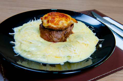Fotografia de Gastronomia Massas Mignon Camarão'
