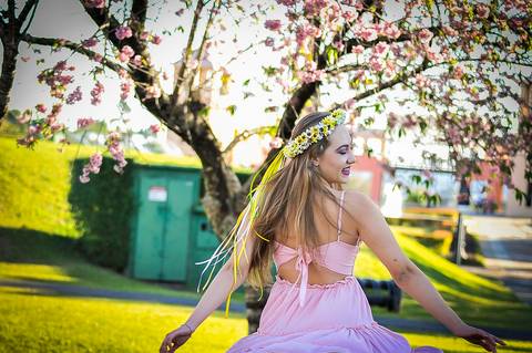 Ensaio de Aniversário de 15 Anos / Parque Tanguá / Curitiba - PR'