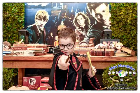 Fotografias de Aniversário Infantil / Tema: Harry Potter'