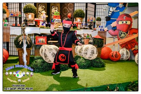 Fotografias de Aniversário Infantil / Tema: Ninjago'