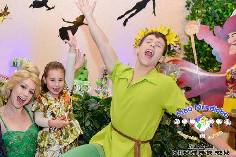 Fotografias de Aniversário Infantil / Tema: Tinkerbell e Peter Pan'