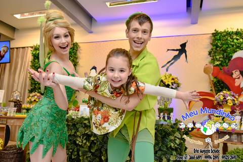 Fotografias de Aniversário Infantil / Tema: Tinkerbell e Peter Pan'