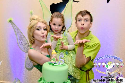 Fotografias de Aniversário Infantil / Tema: Tinkerbell e Peter Pan'