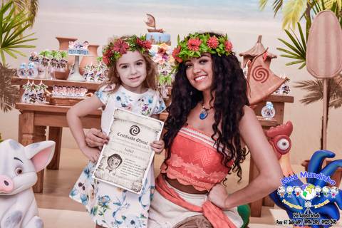 Fotografias de Aniversário Infantil / Tema: Moana '