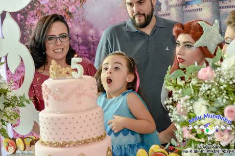 Fotografias de Aniversário Infantil / Tema: Princesas Disney'