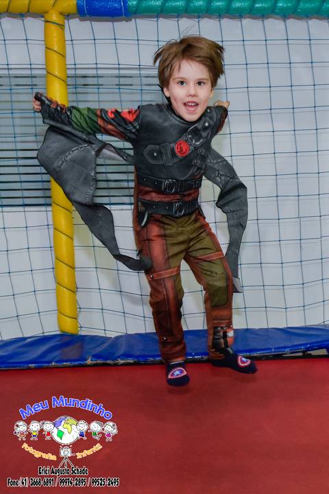 Fotografias de Aniversário Infantil / Tema: Como Treinar o Seu Dragão'
