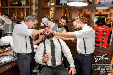 Ambientes de Barbearia / Navalha & Beer'