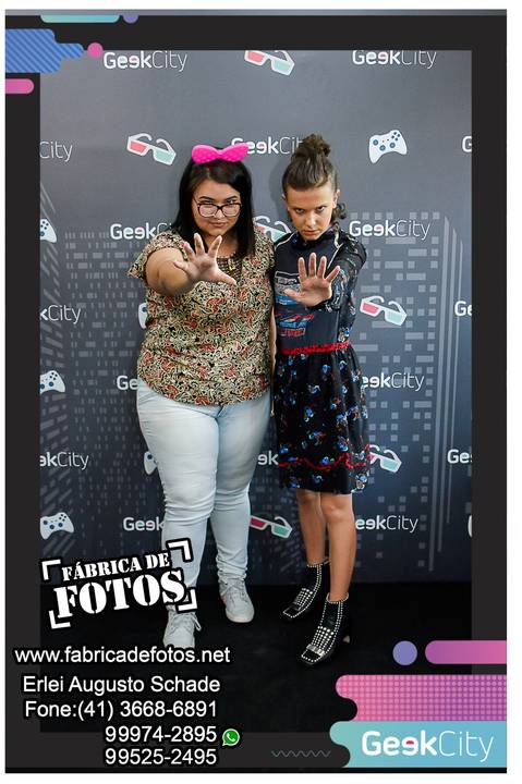 Fotos instantâneas para eventos / Geek City / Stranger Things / Eleven / Curitiba -PR'