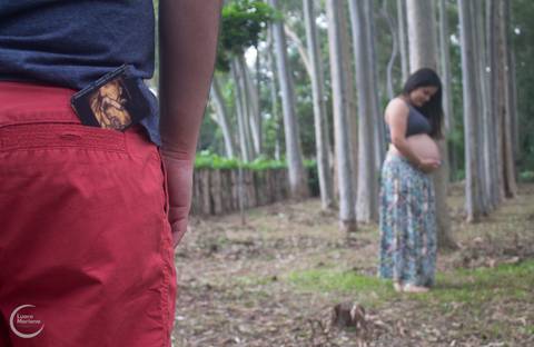 ensaio gestante book externo'