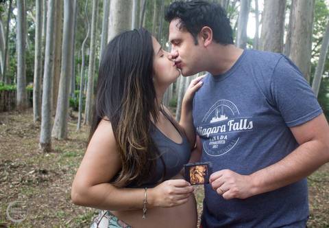 ensaio gestante book externo'