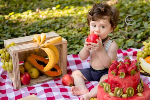 ensaio smash the fruit 1 ano bebe fotografia externa tatuape sp'