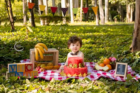 ensaio smash the fruit 1 ano bebe fotografia externa tatuape sp'