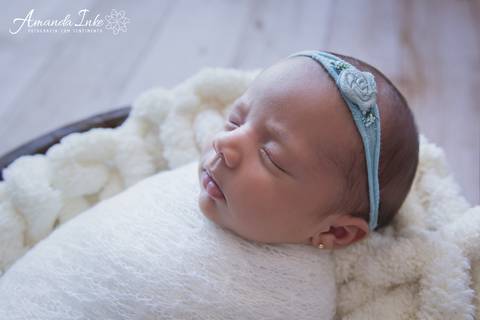 Perfil no ensaio newborn'