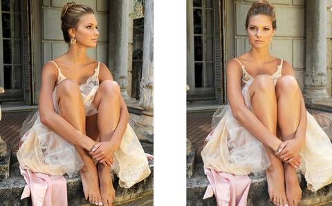 Constance Oderich, vestido '