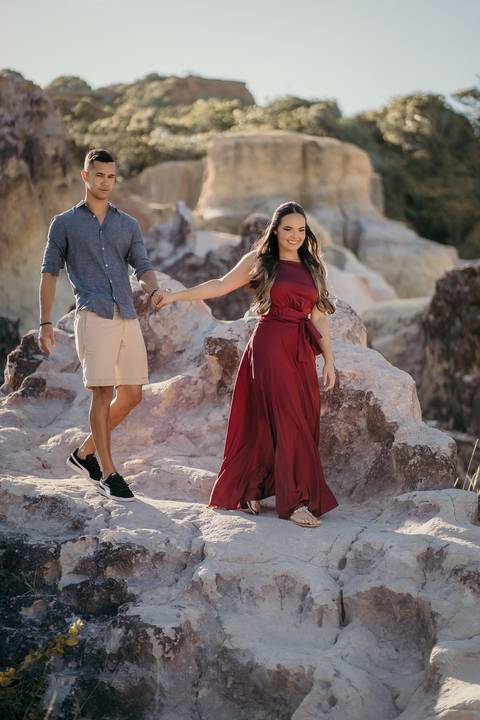 Ensaio Arthur e Ellen, pré casamento, pré wedding, praia de coqueirinho, fotos espontânea de casal, namorados, João Pessoa, litoral sul da paraíba,'