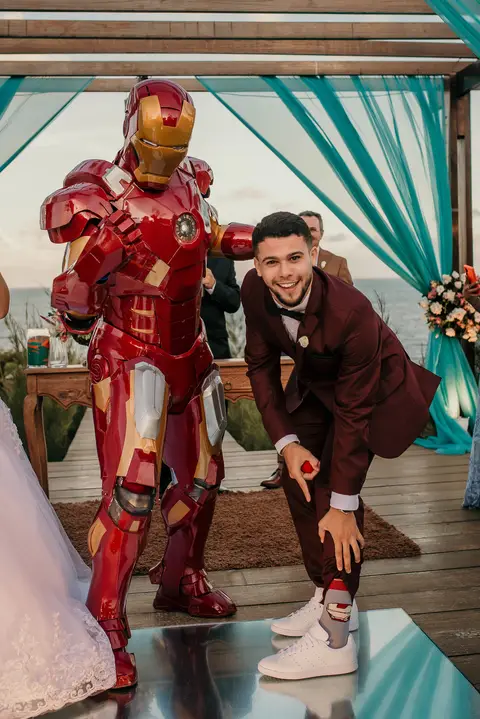 making of da noiva, making of do noivo, kasa falésia, casamento de dia, casamento na praia, Dafly makeup casamento ao ar livre, casamento no campo, casamento emocionante, homem de ferro, homem de ferro no casamento'