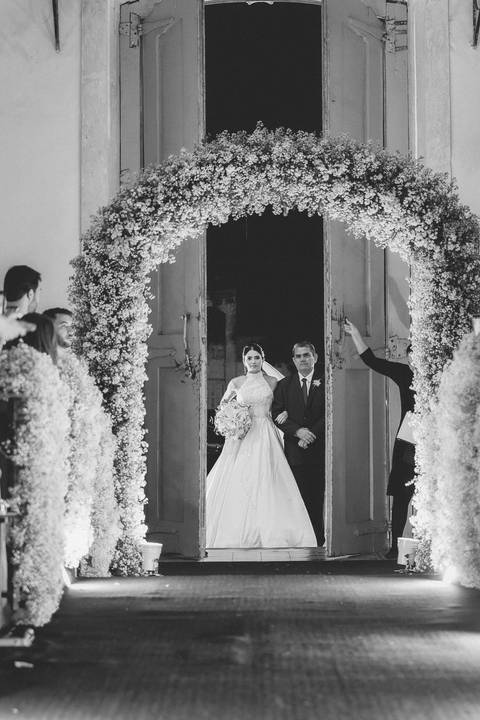 casamento Andressa e Lucas na Capela Santa Tereza D'ávila e recepção do casamento no Gracejos Recepções em João Pessoa'