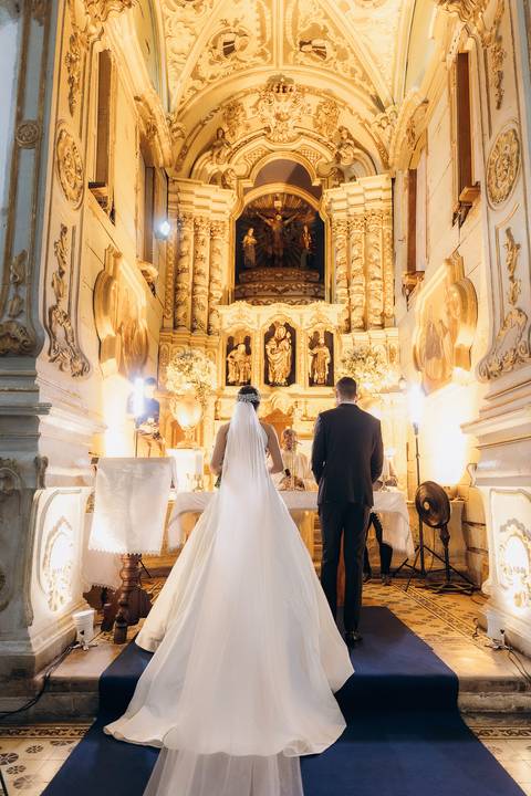 casamento Andressa e Lucas na Capela Santa Tereza D'ávila e recepção do casamento no Gracejos Recepções em João Pessoa'