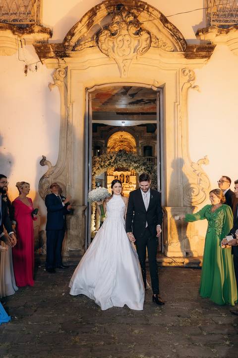casamento Andressa e Lucas na Capela Santa Tereza D'ávila e recepção do casamento no Gracejos Recepções em João Pessoa, noivos emocionados,'