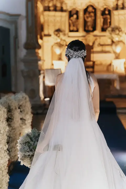 casamento Andressa e Lucas na Capela Santa Tereza D'ávila e recepção do casamento no Gracejos Recepções em João Pessoa, noivos emocionados, Daniel Araujo Fotografia, retrato de noivos'