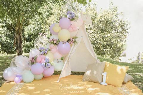 Ensaio de Acompanhamento de bebê. Evelyn Moura Fotografia. Fotógrafa em Niterói, Rio de Janeiro. Newborn. Festa infantil - Smash the cake - Smash the fruit - bebê - ensaio de 1 ano - viral - jardim encantado - festa de aniversário'