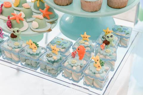 Festa Infantil - Evelyn Moura Fotografia - Fotografia em Niterói, Rio de Janeiro - casa de festa - decoração - decoração de festa - festa colorida- docinhos - bolo - criança - crianças - festa linda - tema fundo do mar - bolo e guaraná - festa em niterói '