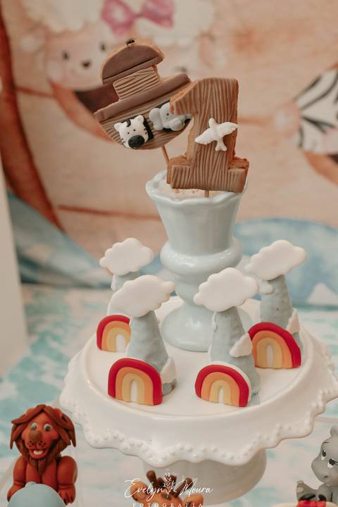 Festa Infantil - Evelyn Moura Fotografia - Fotografia em Niterói, Rio de Janeiro - casa de festa - decoração - decoração de festa - festa colorida- docinhos - bolo - criança - crianças - festa linda - tema arca de nóe  - casa de festa - festa em niterói '