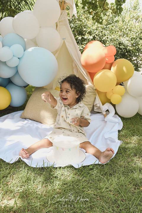 Ensaio de Acompanhamento de bebê. Evelyn Moura Fotografia. Fotógrafa em Niterói, Rio de Janeiro. Newborn. Festa infantil - Smash the cake - Smash the fruit - bebê - ensaio de 2 anos - festa de aniversário'