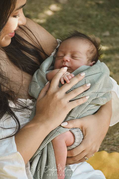 Newborn - Parto - Evelyn Moura Fotografia em Niterói, Rio de Janeiro - ensaio infantil - newborn de recém nascido'