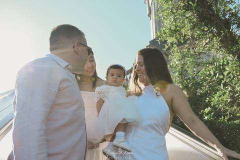 Batizado no Cristo Redentor no Rio de Janeiro - Rio de janeiro - cristo redentor - batizado - batizado religioso - fotografia de batizado - fotografa de batizado - turista - carioca - batizado de bebê'