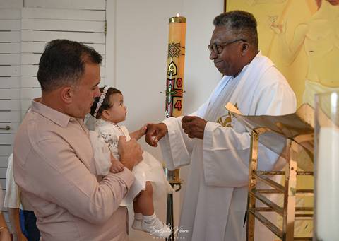 Batizado no Cristo Redentor no Rio de Janeiro - Rio de janeiro - cristo redentor - batizado - batizado religioso - fotografia de batizado - fotografa de batizado - turista - carioca - batizado de bebê'