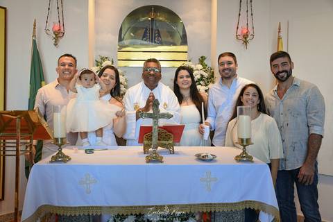 Batizado no Cristo Redentor no Rio de Janeiro - Rio de janeiro - cristo redentor - batizado - batizado religioso - fotografia de batizado - fotografa de batizado - turista - carioca - batizado de bebê'