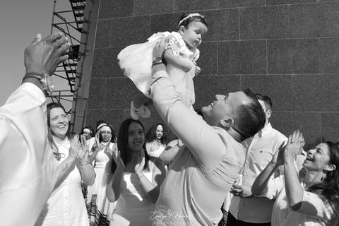 Batizado no Cristo Redentor no Rio de Janeiro - Rio de janeiro - cristo redentor - batizado - batizado religioso - fotografia de batizado - fotografa de batizado - turista - carioca - batizado de bebê'