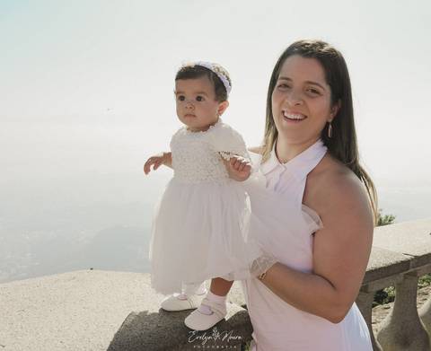 Batizado no Cristo Redentor no Rio de Janeiro - Rio de janeiro - cristo redentor - batizado - batizado religioso - fotografia de batizado - fotografa de batizado - turista - carioca - batizado de bebê'