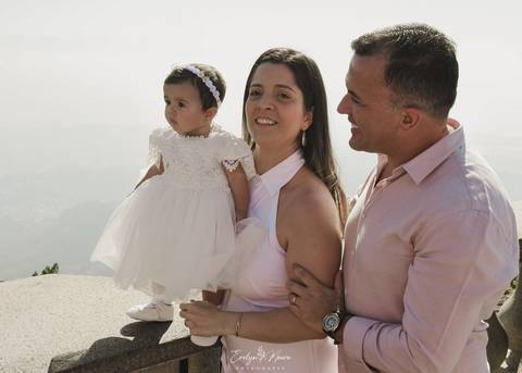 Batizado no Cristo Redentor no Rio de Janeiro - Rio de janeiro - cristo redentor - batizado - batizado religioso - fotografia de batizado - fotografa de batizado - turista - carioca - batizado de bebê'