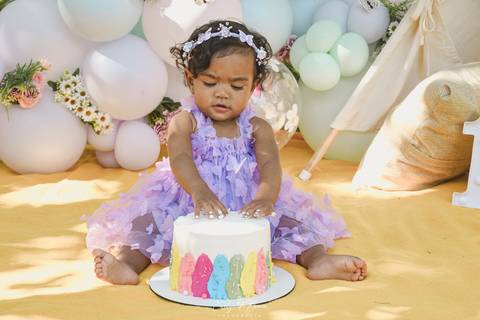 Ensaio de Acompanhamento de bebê. Evelyn Moura Fotografia. Fotógrafa em Niterói, Rio de Janeiro. Newborn. Festa infantil - Smash the cake - Smash the fruit - bebê - ensaio de 1 ano - viral - tema margarida - tema floresta encantada'