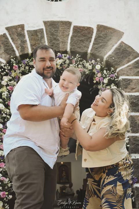 Batizado no Cristo Redentor no Rio de Janeiro - Rio de janeiro - cristo redentor - batizado - batizado religioso - fotografia de batizado - fotografa de batizado - turista - carioca - batizado de bebê'