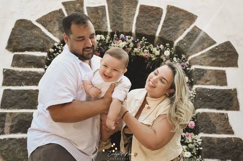 Batizado no Cristo Redentor no Rio de Janeiro - Rio de janeiro - cristo redentor - batizado - batizado religioso - fotografia de batizado - fotografa de batizado - turista - carioca - batizado de bebê'