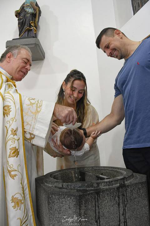 Batizado no Cristo Redentor no Rio de Janeiro - Rio de janeiro - cristo redentor - batizado - batizado religioso - fotografia de batizado - fotografa de batizado - turista - carioca - batizado de bebê'