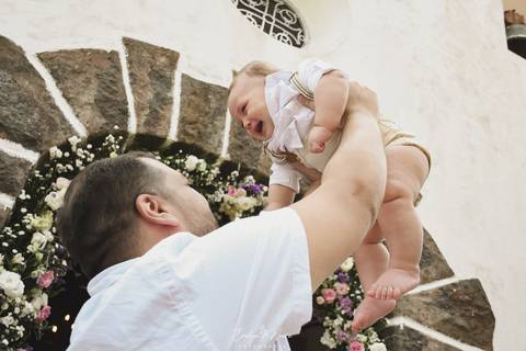Batizado no Cristo Redentor no Rio de Janeiro - Rio de janeiro - cristo redentor - batizado - batizado religioso - fotografia de batizado - fotografa de batizado - turista - carioca - batizado de bebê'