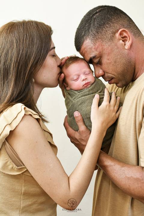 Newborn - Parto - Evelyn Moura Fotografia em Niterói, Rio de Janeiro - ensaio infantil - newborn de recém nascido'