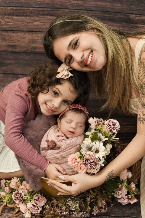 Newborn - Parto - Evelyn Moura Fotografia em Niterói, Rio de Janeiro - ensaio infantil - newborn de recém nascido'