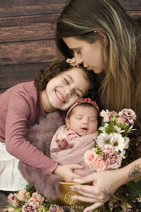 Newborn - Parto - Evelyn Moura Fotografia em Niterói, Rio de Janeiro - ensaio infantil - newborn de recém nascido'
