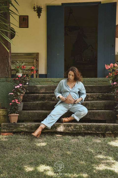 Ensaio Lifestyle Gestante - Ensaio Gestante Estúdio - Niterói, Rio de Janeiro - Evelyn Moura Fotografia - Ensaio de Gestante - Gestante - Newborn - Ensaio em casa - Doce gestar - cavalo - fazenda - parto - maternidade - ensaio externo em Vitória ES'