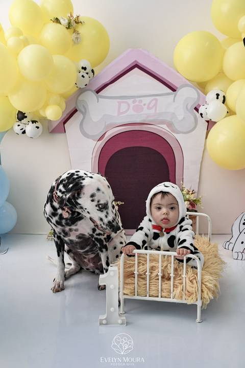 Ensaio de Acompanhamento de bebê. Evelyn Moura Fotografia. Fotógrafa em Niterói, Rio de Janeiro. Newborn. Festa infantil - Smash the cake - Smash the fruit - bebê - ensaio de 1 ano - viral - disney - festa de aniversário - 101 dalmatas disney - floresta '