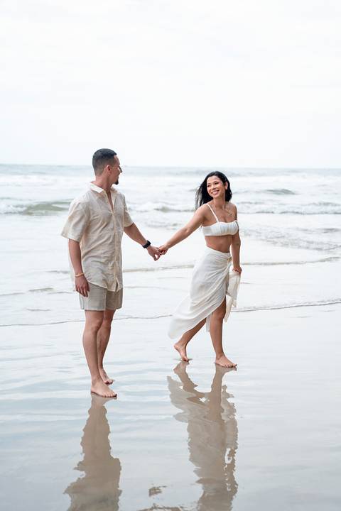 Pré wedding ilha do mel, ensaio casal ilha do mel'