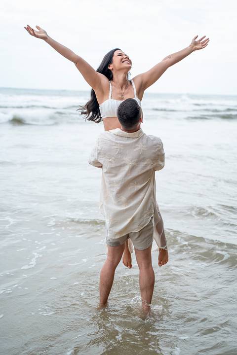 Pré wedding ilha do mel, ensaio casal ilha do mel'